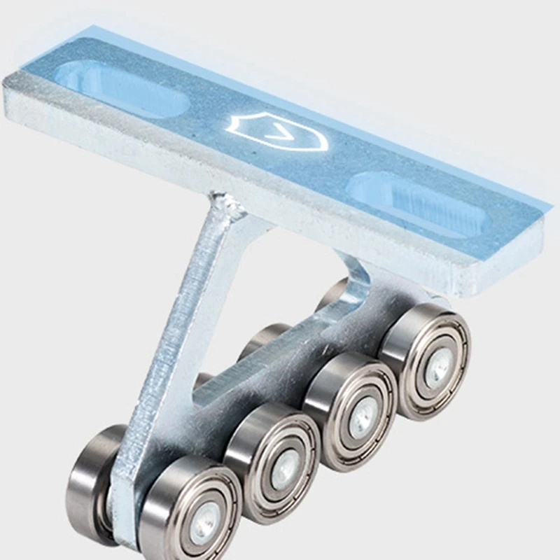 عربة رافعة كهربائية PA200-1000 ، تجميع 8 عجلات لقنوات Unistrut ، 1-5 "، 8" ، 2 قطعة