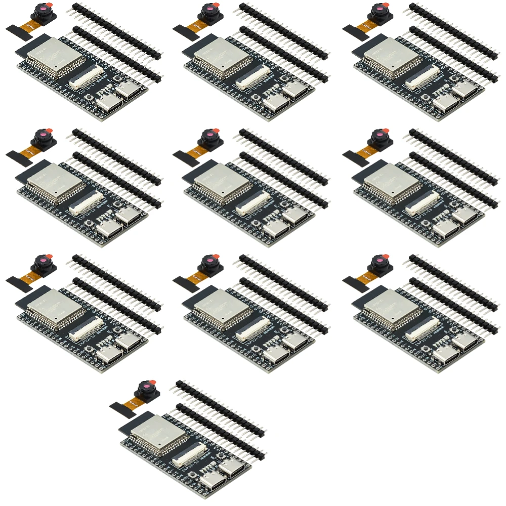 

Плата разработки ESP32-S3 N16R8 CAM с модулем Wi-Fi+Bluetooth и камерой OV2640/5640