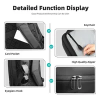 HK Men's Designer Laptop Bag Waterproof School Bags for College Boys Male Business Sports Travel Backpack Men With USB Charging 6
