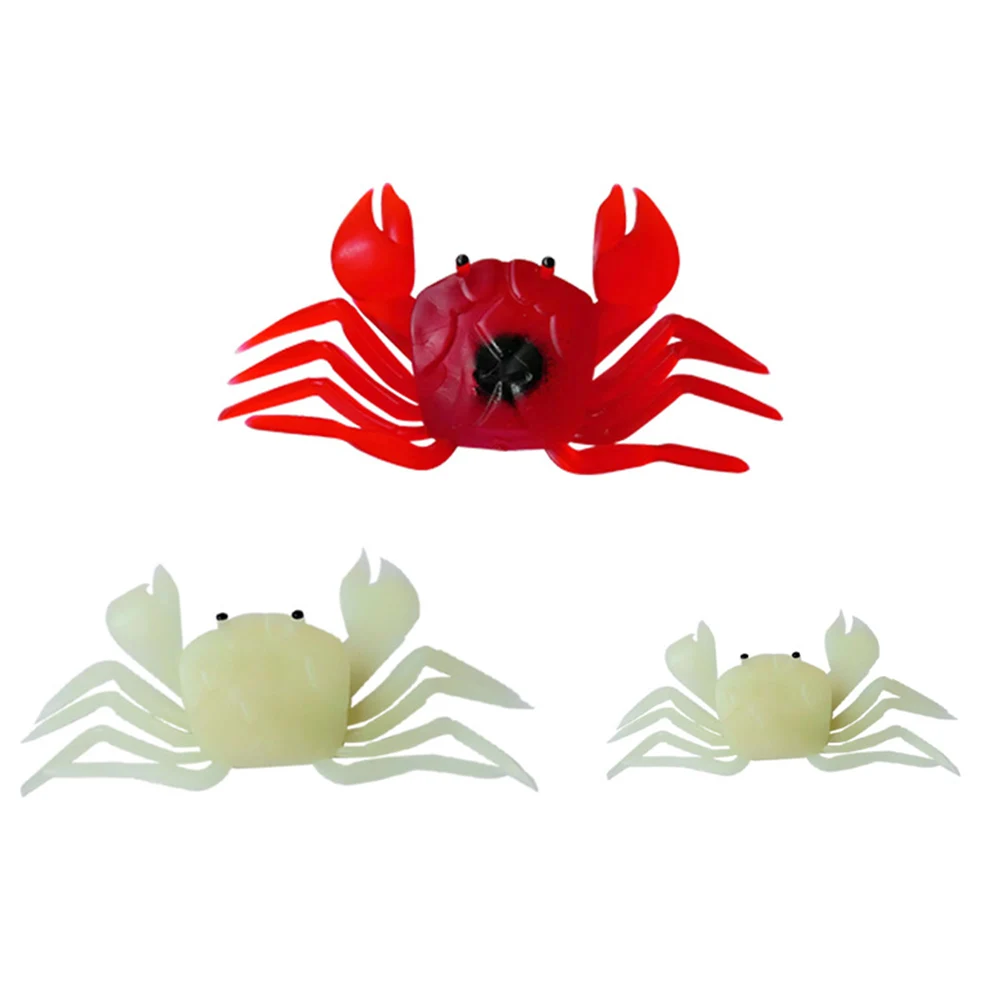 1Pc 7/14cm Soft Crab Fishing Lure Sea Fishing Artificial Bait Octopus Trap For Saltwater Beach Boat Kayak