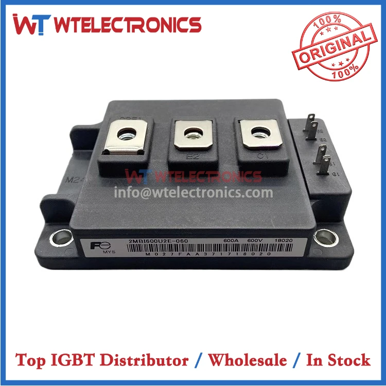 

Original 2MBI600NT-060 2MBI600U2E-060 2MBI600NN-120 2MBI600S-120 600A-600V IGBT Module New