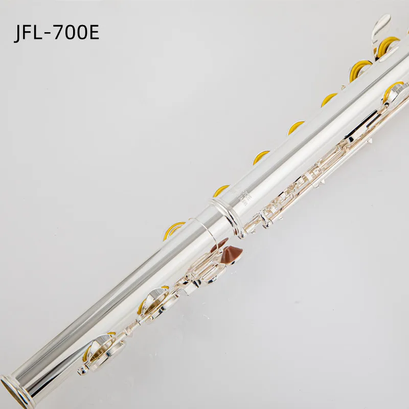 JUPITER JFL-1000RBE JFL-700E flute 16/17 Holes Silver Plated Transverse Flauta obturator C Key with E key music instrument