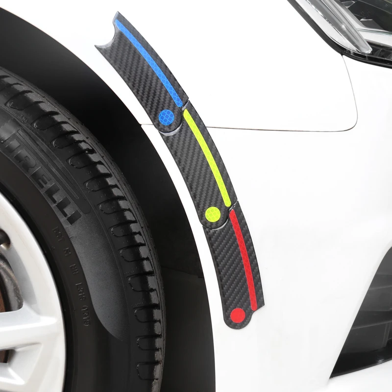 

Car Wheel Eyebrow Reflective Personalized Modification Warning 3D Three-dimensional Lengthened Thickened Anti-collision Strip
