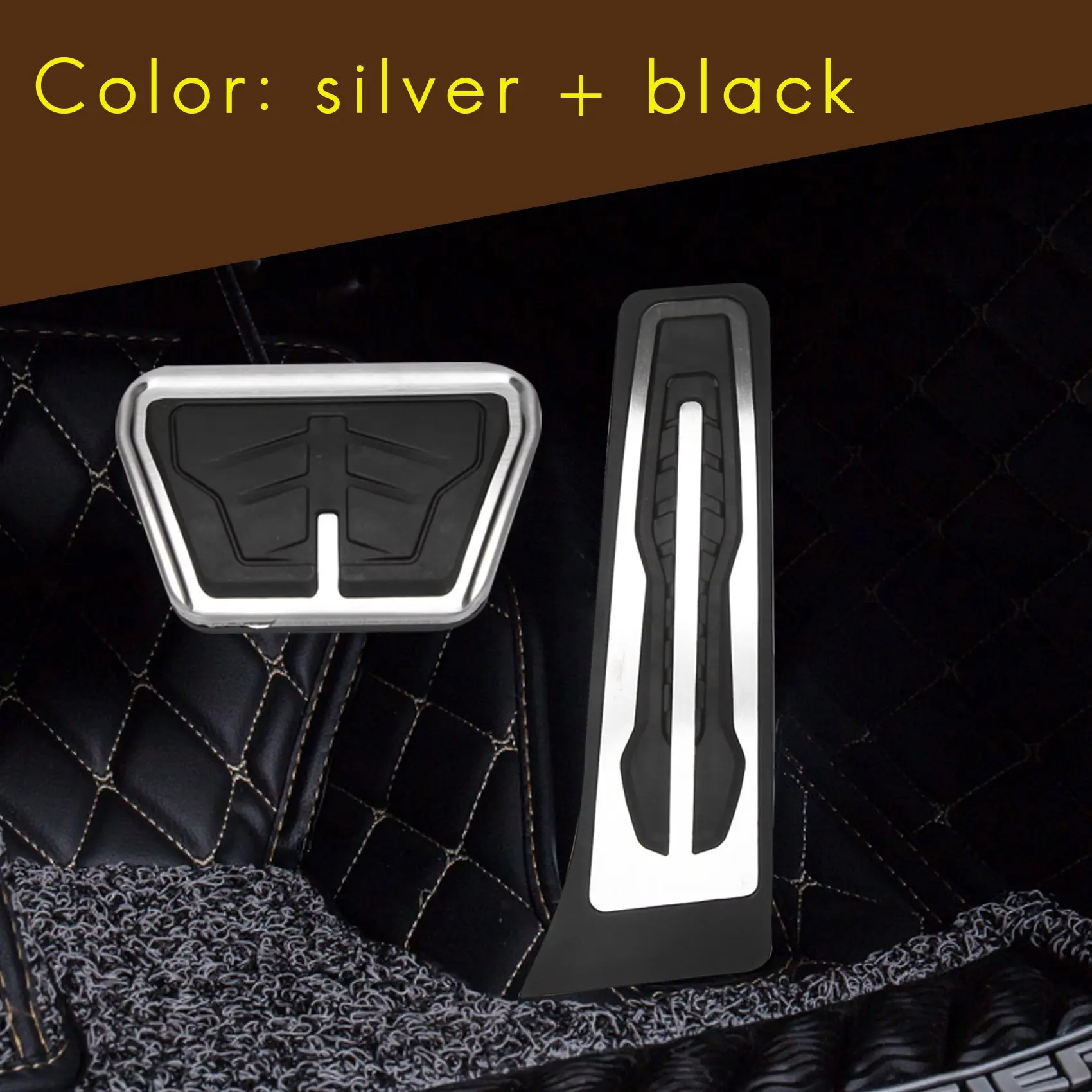 Gas Brake Pedal Cover Set For Bmw X3 X4 X5 X6 2 3 4 5 6 7 Series G20 F30 G30 G11 G01 G02 G05 F15 F16 F22 F25