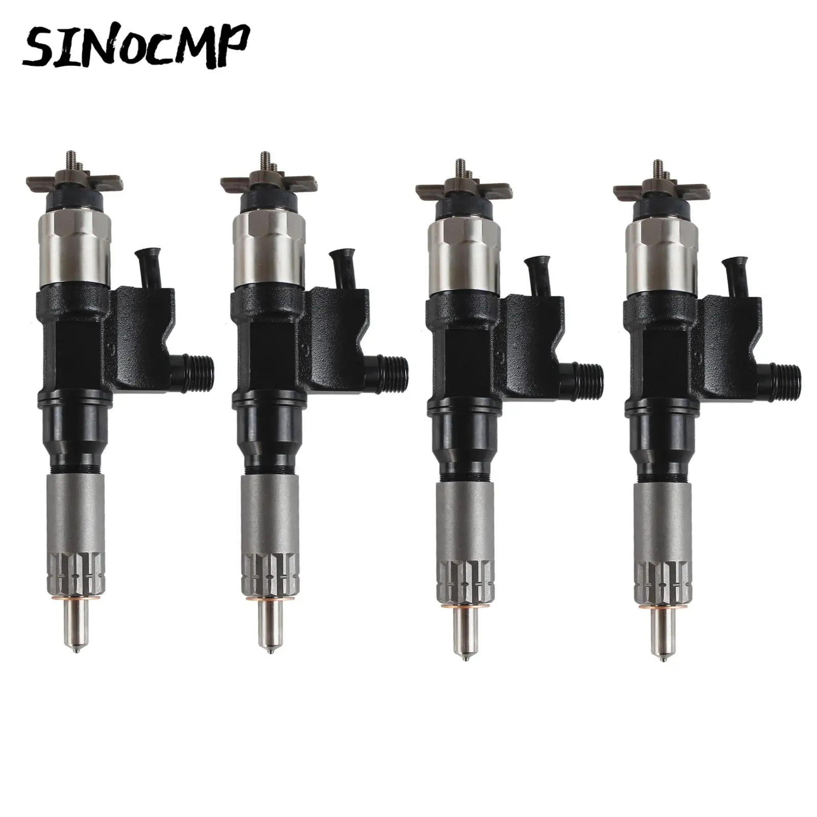 

4 шт. топливная форсунка подходит для 095000-5471 095000-8901 для Denso Isuzu NPR NPR-HD 4HK1 2001-2007, дизельная топливная форсунка, автомобильные детали