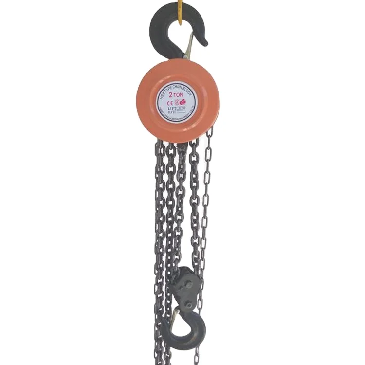 Portable HSZ Type Manual Chain Hoist New Condition Metal Material 3m Standard Lifting Height for Retail Industries