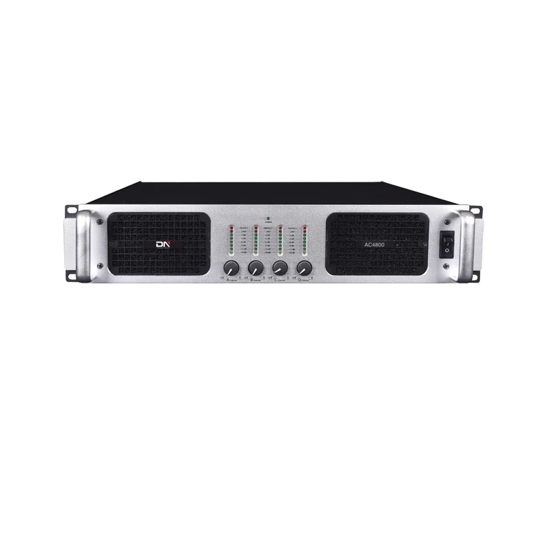 

2U 800w 4 Channel Class H headphone power amplificadores de sonido professional amplifier circuit