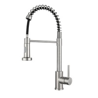 Factory direct supply flexible pipe pull out kitchen mixer faucet Sink Mixer