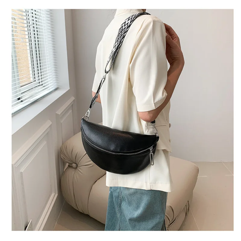 حقائب يد جلدية سعة كبيرة للنساء ، حقائب كتف واحدة ، رسول Crossbody ، عالية الجودة ، متعددة الاستخدامات ، حزمة الخصر الفاخرة