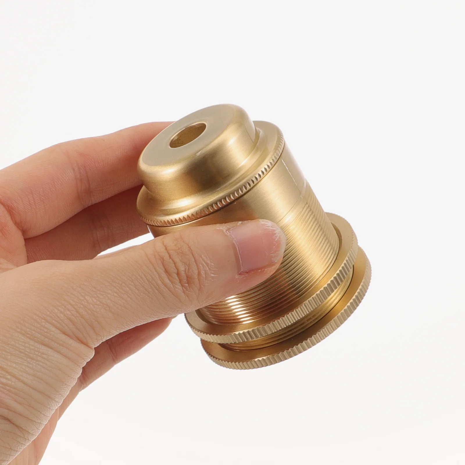 

Copper Lamp Socket E27 Bulb Holder DIY Chandelier Parts Wear Resistant Corrosion Proof Easy Install Home Office