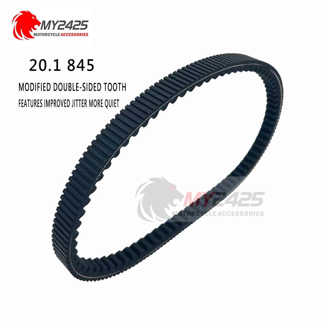 

20.1*845 Drive Belt For 842 20 30 Reinforced Double-sided tooth GY6 125cc 150cc Engine Moped Go Kart 152QMI 157QMJ Scooter ATV