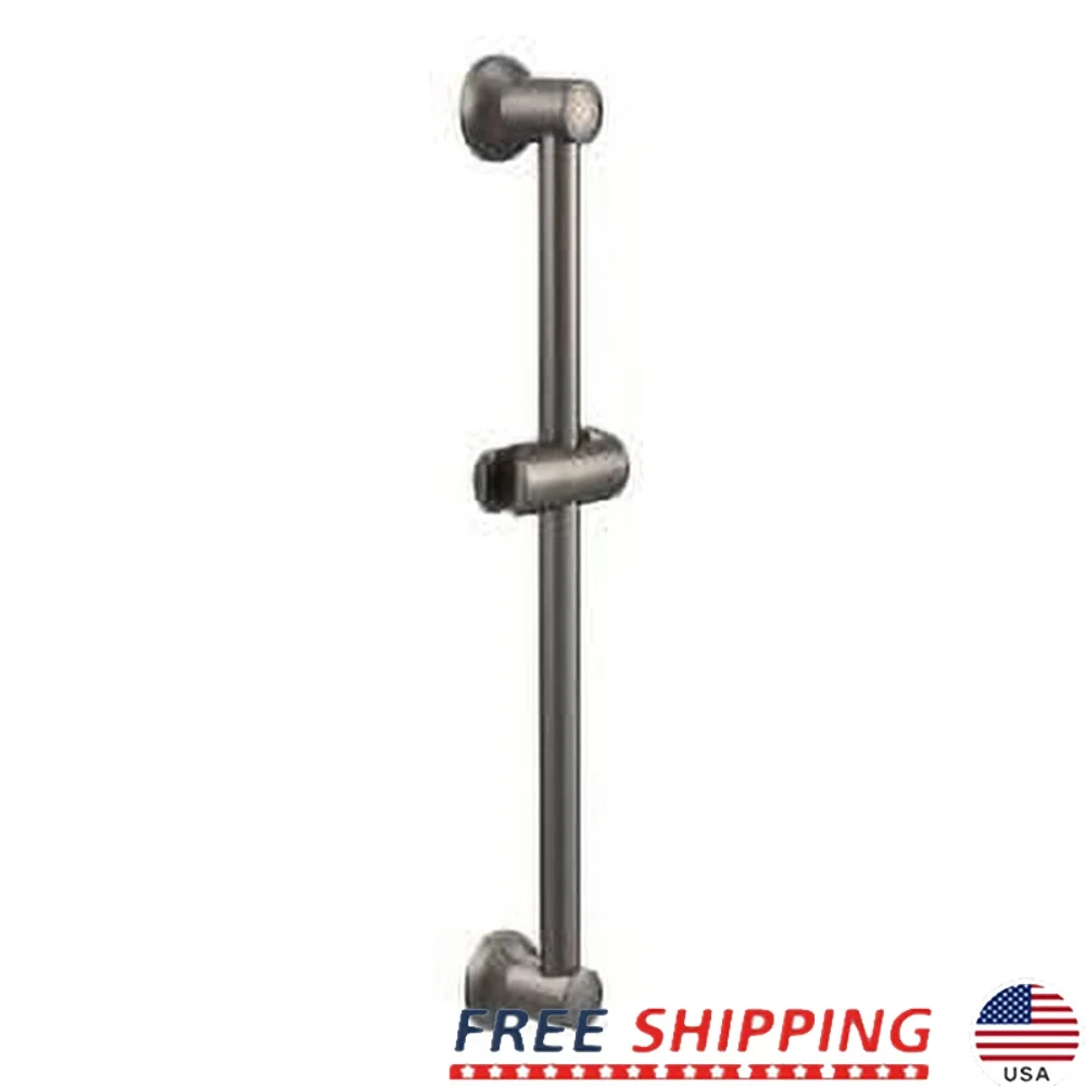 

Платиновые направляющие, матовые, мягкие, прохладные, серые, с металлической отделкой, прочные аксессуары для душа в ванной комнате, простая установка