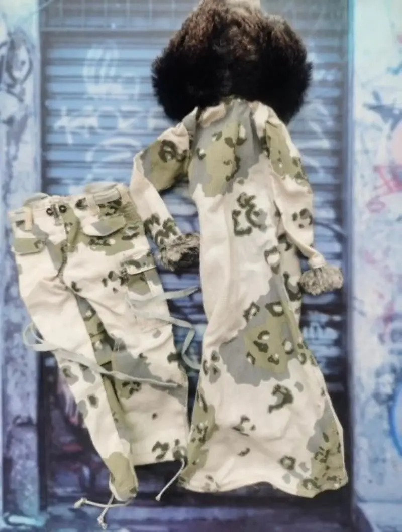 Fanatic 1/6 Soldaten Militaire Trenchcoat Ghillie Battle Suit Kleding Model Speelgoed Accessoires Fit 12 ''Action Figure Op Voorraad