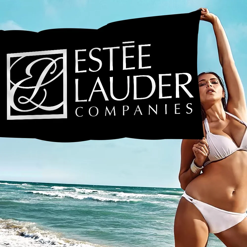 E-Estee Lauder Microfiber Blanket Quick Drying Beach Towels Oversized Printing Super Absorbent Pool Towel Blanket