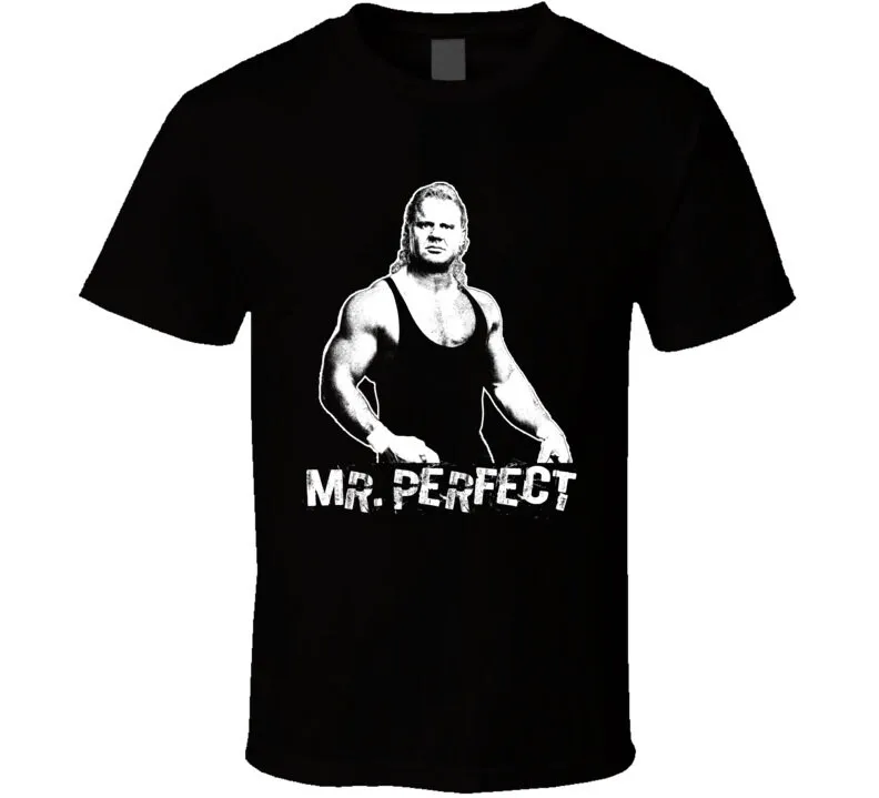 Mr Perfect Legends Of Wrestling Retro T Shirt