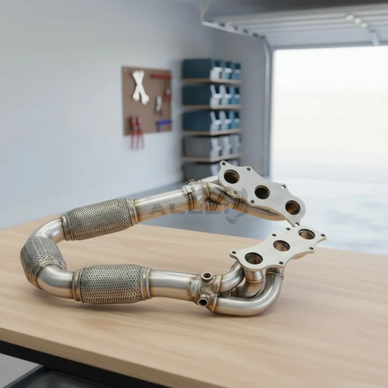 SS304 Exhaust Manifold Collector Muffler Pipe Fit for Lexus IS350 3.5 XE30 2014-2020 Performance Tuning Parts