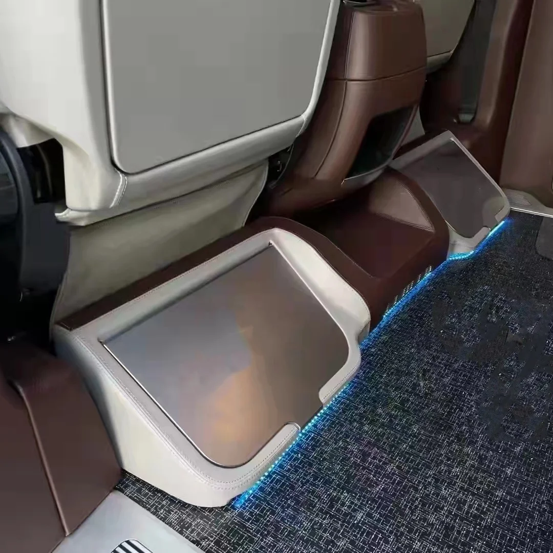 

Car Interior Pedals Car Rear Pedals Footrests with Storage Box Suitable for MPV Mercedes Benz VITO Mattes