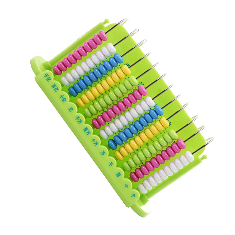 Tool Nacelle Abacus Child Chinese Math Calculating Plastic Learning Abacuses Kids