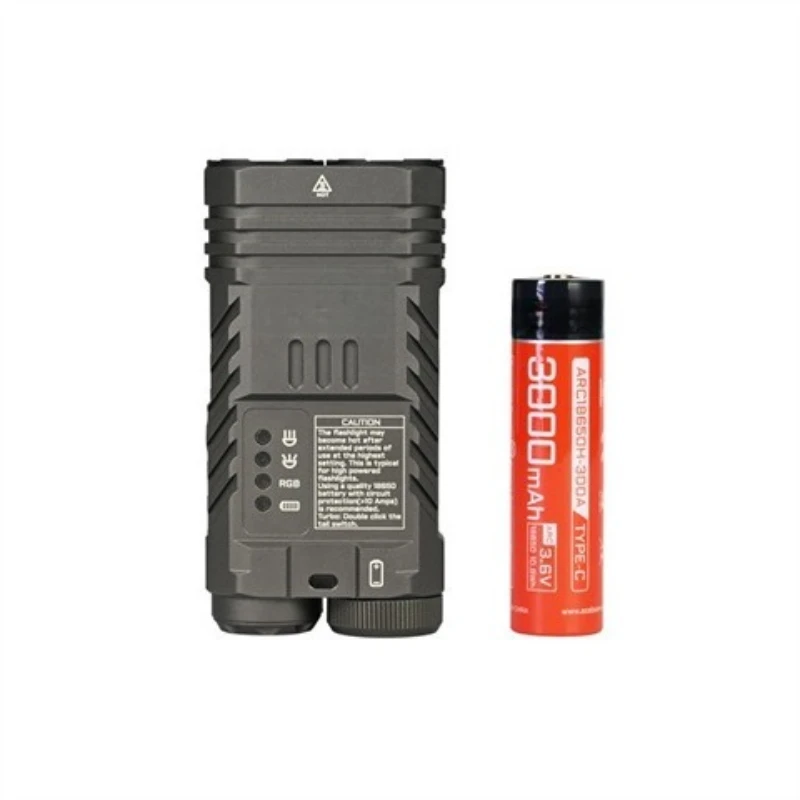 Linterna LED brillante y ultrabrillante fuente de luz dual iluminación ultraabunda