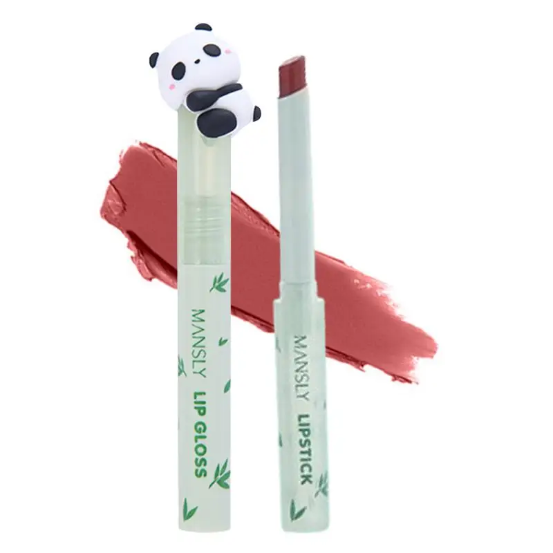 Jelly Lip Glazuur Panda Spiegel Glanzend Getinte Jelly Lippenstift Lip Glow Balsem Met Lichtgewicht Textuur Voor Thanksgiving Halloween