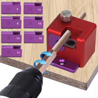 Dowel Maker Metric 5mm-18mm with 1pcs Carbide Blade Electric Drill Milling Dowel Round Rod Auxiliary Tool Woodworking Tool
