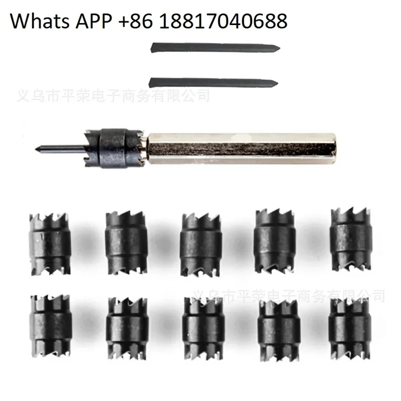 Spot stainless steel applicable drill point welding drill, solder joint power tool set repair anchor point