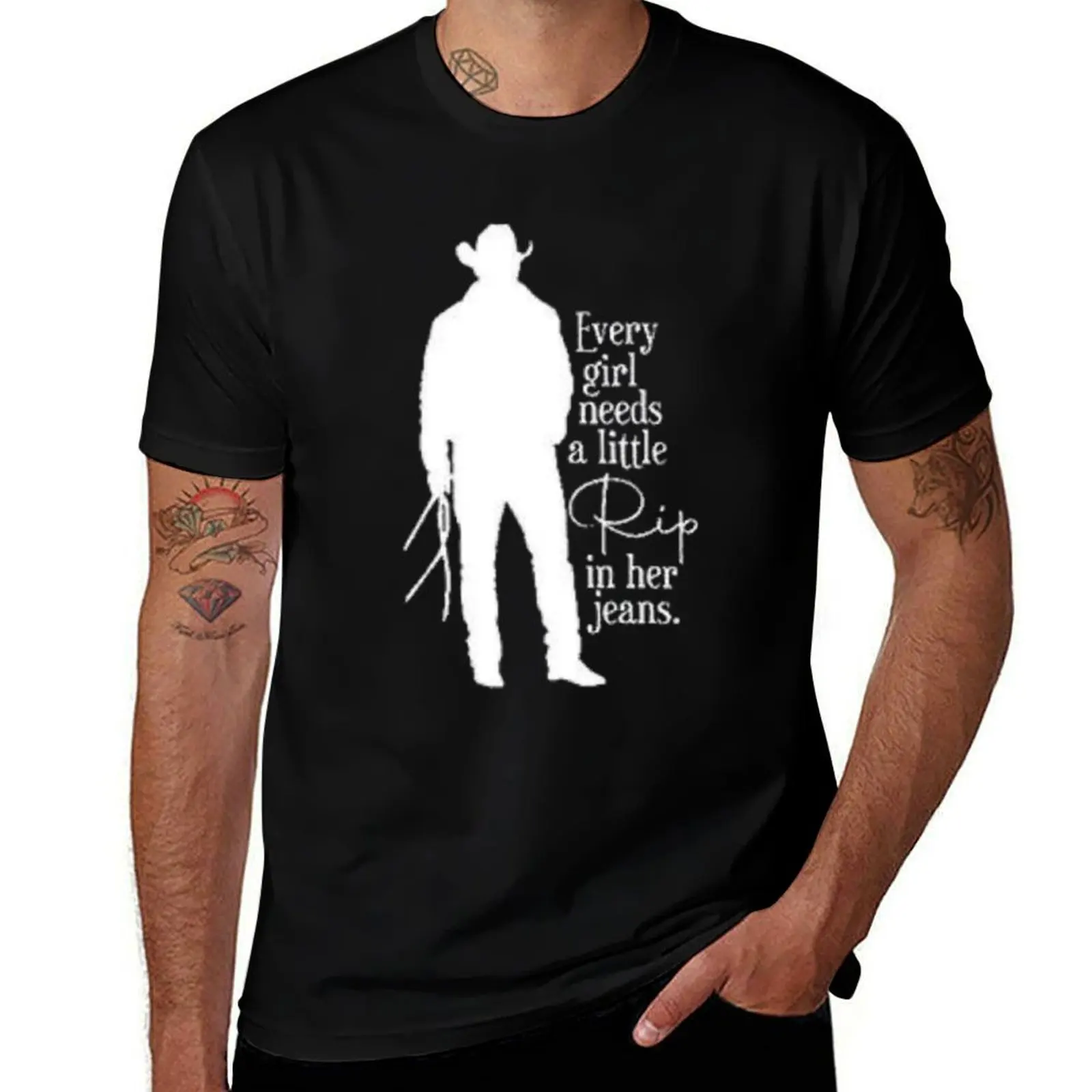 

Every Girl Needs A Little Rip In Her Jeans T-Shirt t shirt personalised man t shirts for men casual T-Shirt