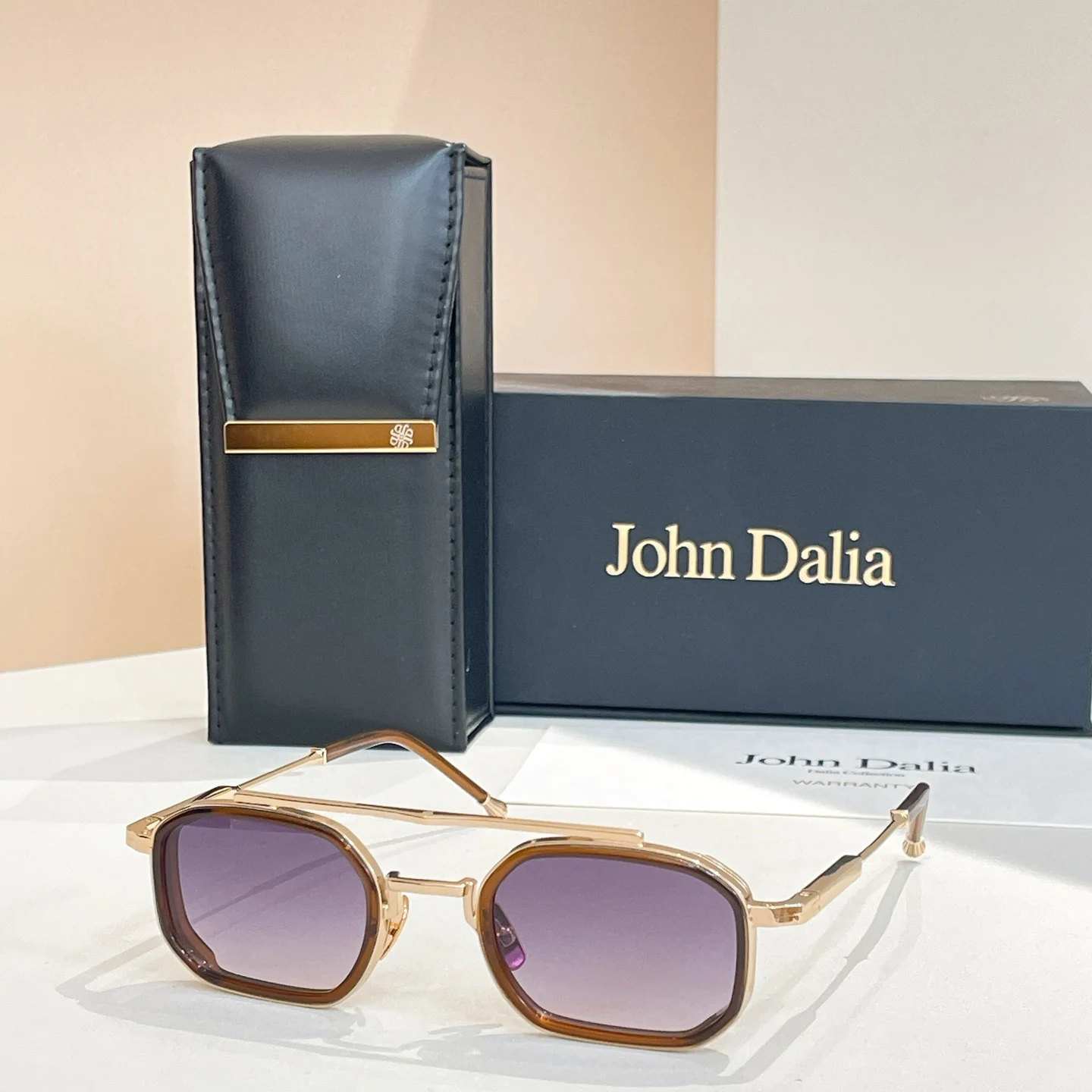 Top Hoge Kwaliteit Zonnebrillen Heren Voor JOHN DALIA JD Anthony Klassieke Dames Luxe Merk Designer Mode zonnebril UV400 Met doos