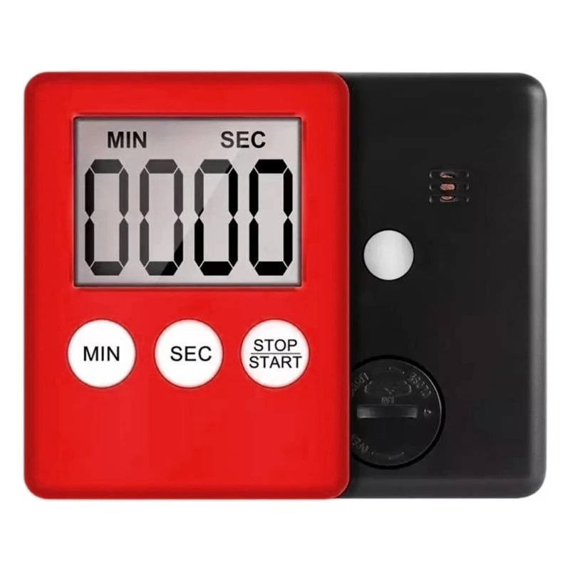 

Electronic Stopclock Large Screen Timer Base for Fitness Cooking Tasks