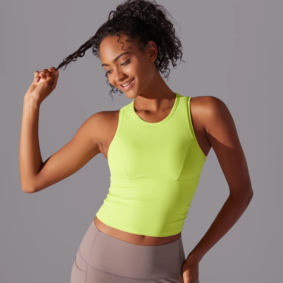 Sport-BH für Damen, Yoga-Weste, Sportunterwäsche für Damen, stoßfest, durchhängungsbeständig, Yoga-Weste, Fitness-BH, integriert, professionell, Runn – Detail 23