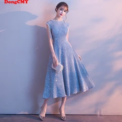 DongCMY Short Sequined Cocktail Dresses Party Elegant Robe de soiree Vestido Gown Customized