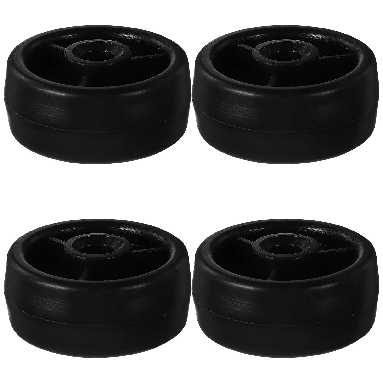 4 Stück Fitnessgeräte Roller Rollstuhl Zubehör Räder Kunststoff Übung Scroll Mute Caster