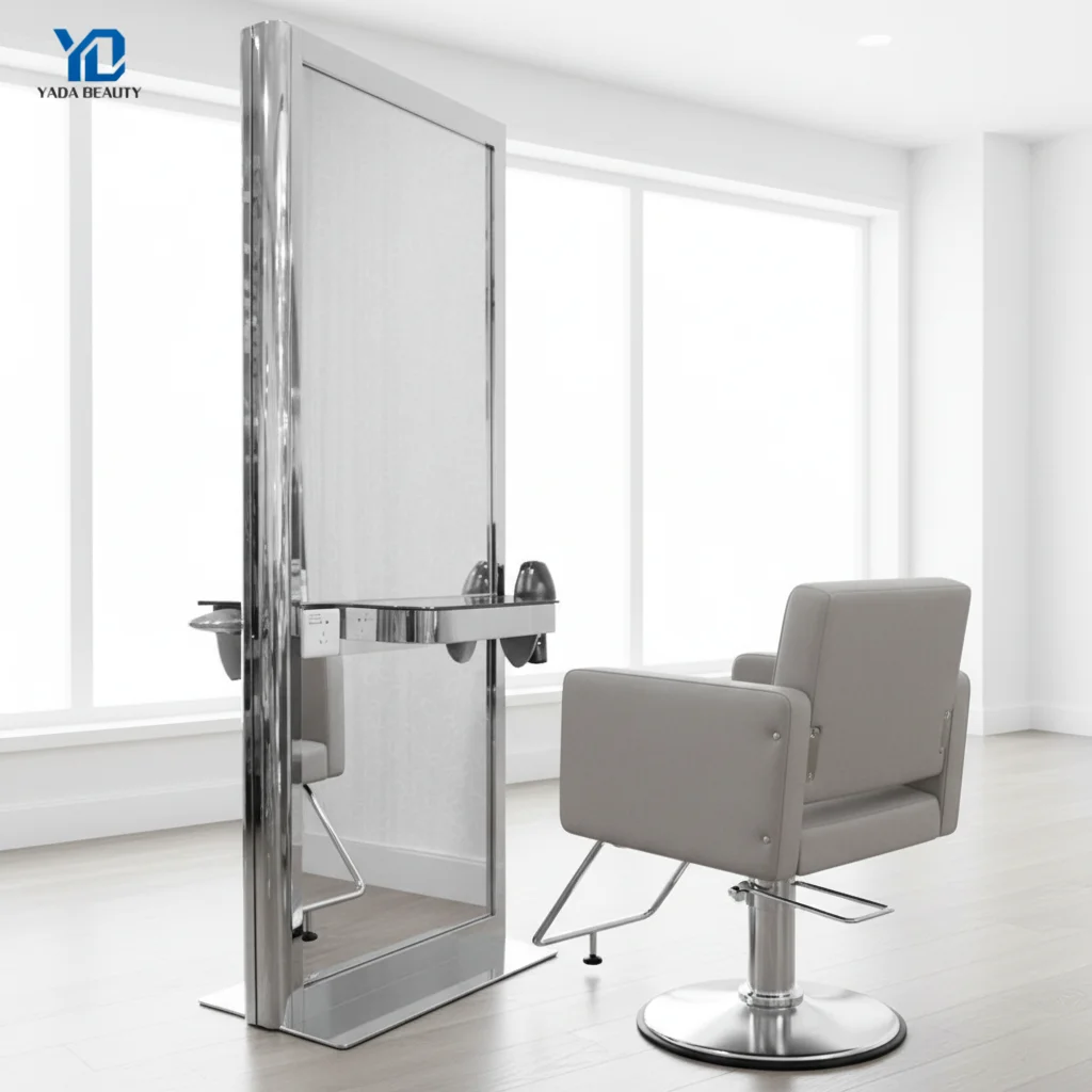 

Salon Mirror Make-up Mirror Cosmetic Desktop Salon Furniture Barber Shop Styling Mirror