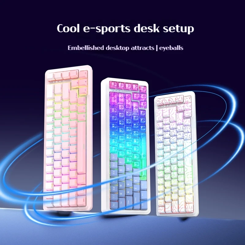 Redragon M68pro Magnetic Switch Gaming Keyboard 68 Keys 8000HZ RT0.01 Rgb Hifi Wired Esports Gamer Keyboard For Laptop Tablet Pc