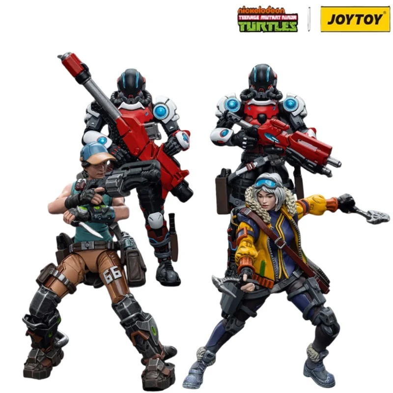 

JOYTOY 1/18 Action Figure Infinity Oktavia Grimsdottir lcebreaker's Harpooner Anime Model