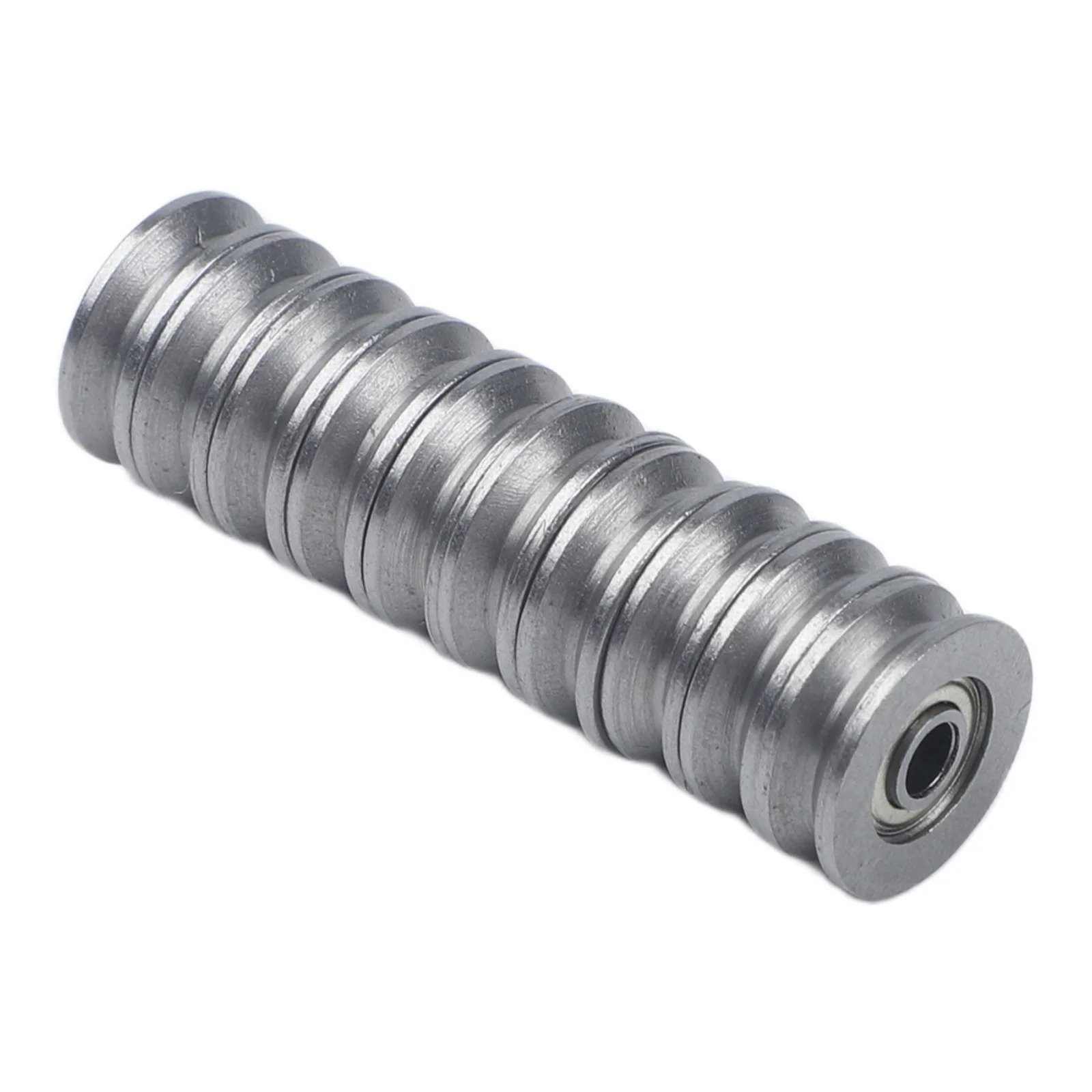 10PCS Carbon Steel V623ZZ Groove Round Bottom Track Pulley Bearings Sliding Rollers for Photography and Fitness