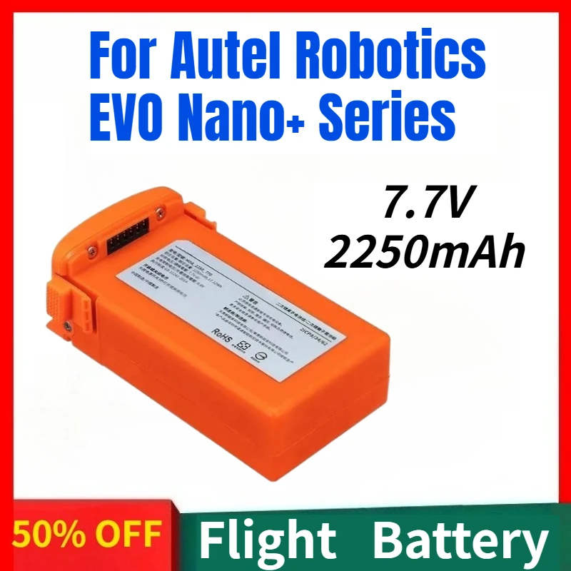 

High-Capacity 2250mAh 7.7V Drone Rechargeable LiPo Battery for Autel Robotics EVO Nano+ Series Smart Flight Accessories