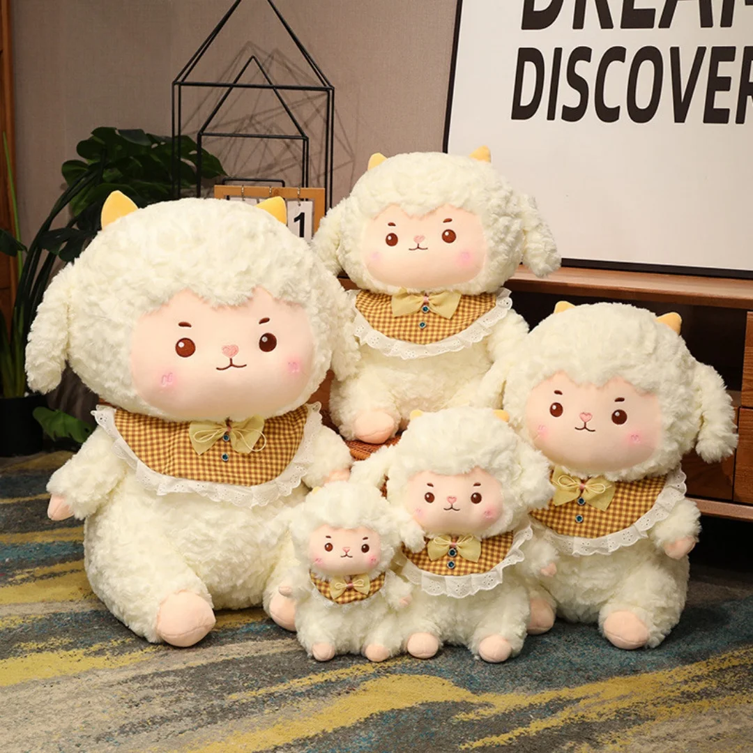 

1pcs23cm Cloud Lamb Doll Cute Little Sheep Doll Plush Toy Girl Sleeping Pillow Ragdoll Gift