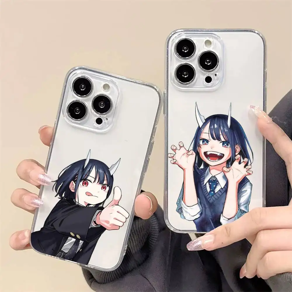 

RuriDragon Cute Ruri Aoki Phone Case For iPhone17,16,15,14,13,12,11 Plus,Pro Max Soft Transparent Cover