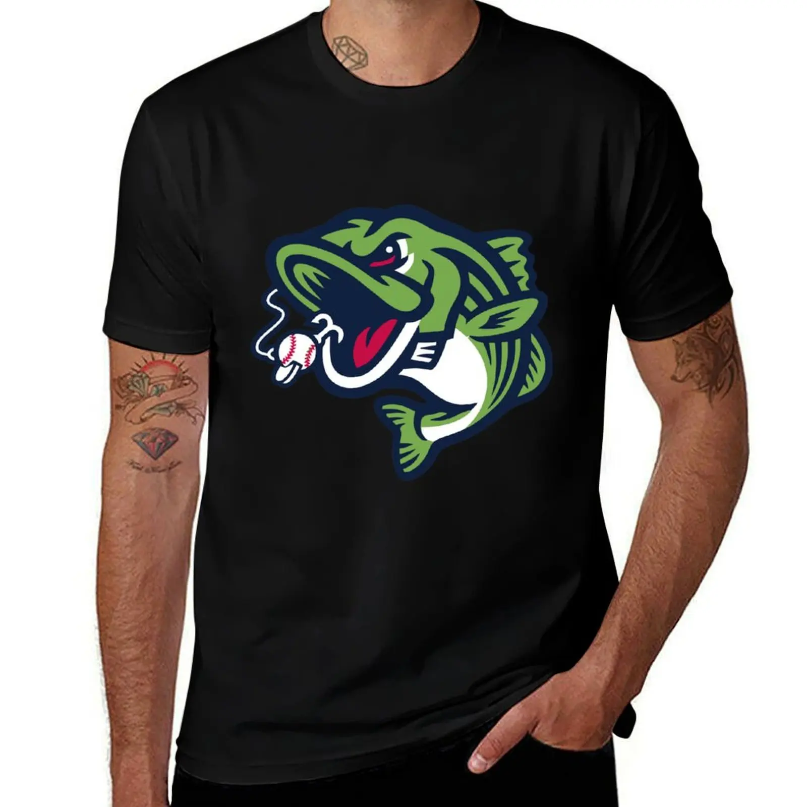 Hor Gwinnett Stripers Sticker T-Shirt Street Style Casual Tee Shirt