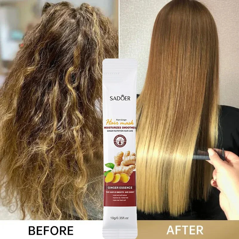 Magical Keratin Hair Mask 5 Seconds Fast Repairing Damaged Frizzy Hairs Soft Smooth Shiny for Permanent Straightening Hair Care