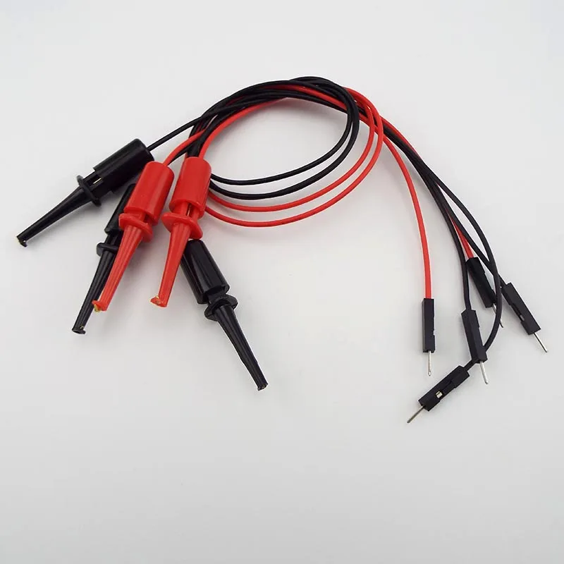 Hak testowy z męską żeńską głowicą Dupont Line Transistor Tester Hook do elektrycznego haka Test Clip Instrumentation