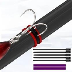 Fishing Rod Pole Hook Keeper Securely Silicone Ring Iso Hold Bait Lures Jigs for Safe Easy Secure Fishing Accessories