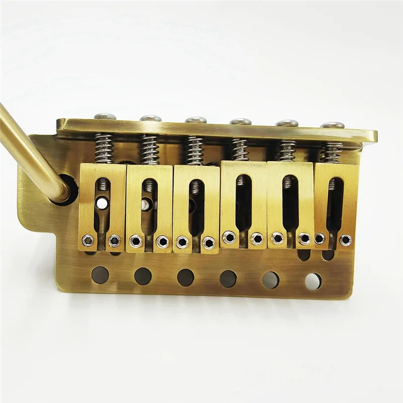 

A64T-Copper Six-Point Bridge Electric Guitar Extended Tone Bridge Electric Guitar Single Rocker Bridge