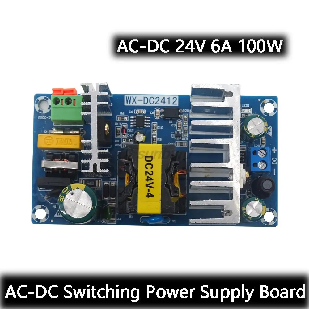 Power Supply Module AC 110v 220v to DC 24V 6A AC-DC Switching Power Supply Board 828 Promotion