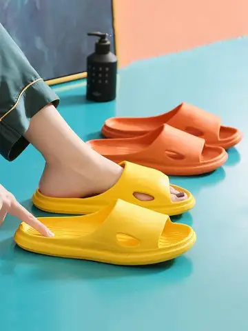 Non Slip Slides Lightweight Open Toe Quick Dry Slippers For Indoor Outdoor Bathroom Beach Summer Indoor Outdoor Eva Slippers