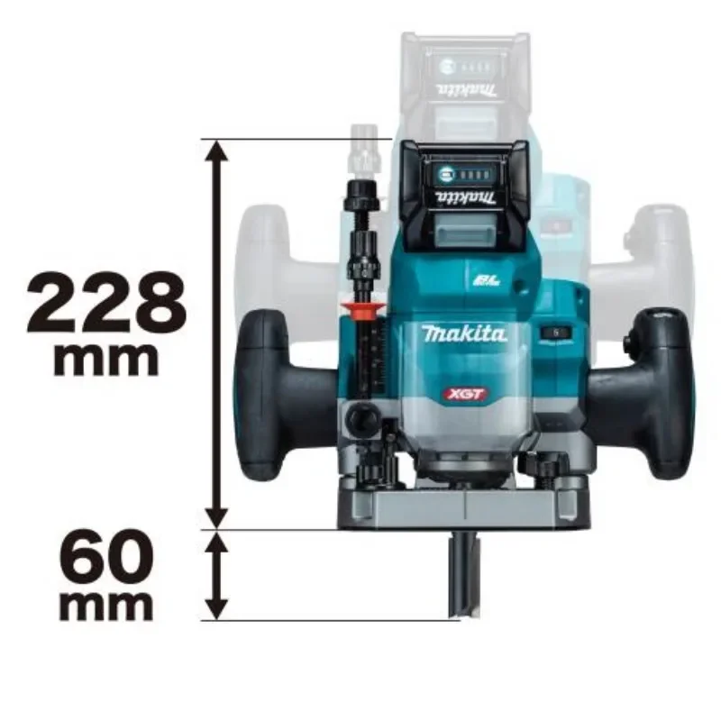 Makita RP001GZ Brushless Cordless Router Revolution 40V Lithium Power Tools