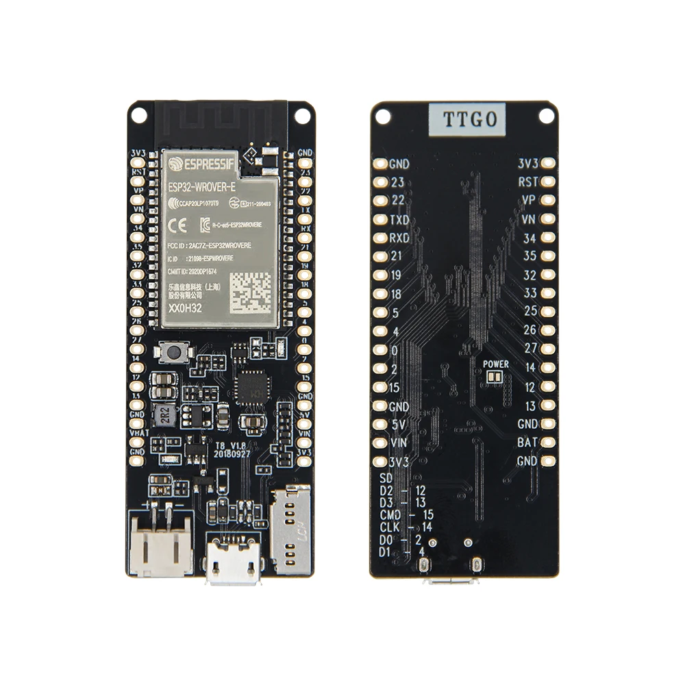 LILYGO® T8 ESP32 Development Board ESP32-C3 ESP32-S3 Module 8MB PSRAM TF Card 3D Antenna WiFi Wireless Bluetooth for Micropython