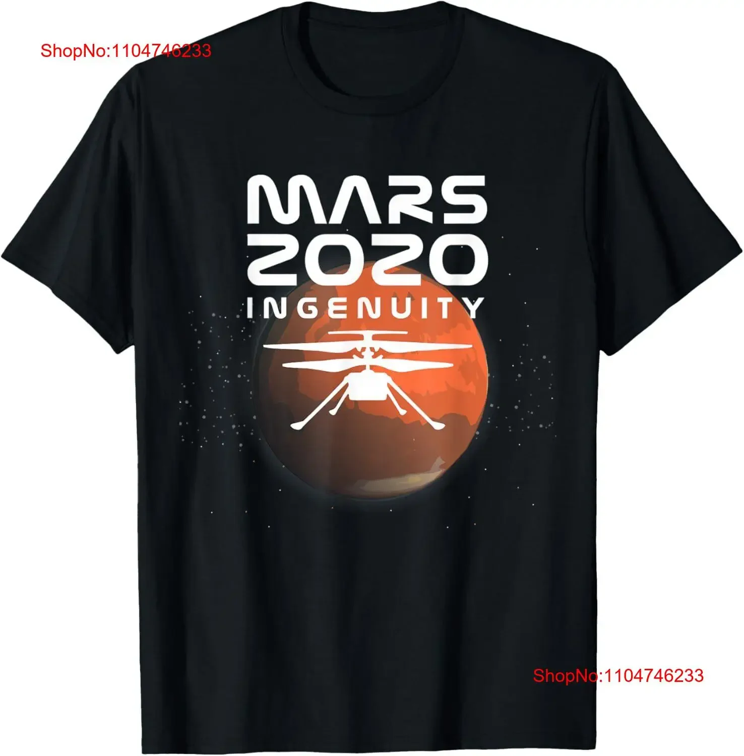 Футболка Mars 2020 для девочек и мальчиков, винтажная потертая, слегка растянутая уличная одежда, мужская одежда