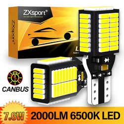 2000LM Canbus T15 T16 LED Reverse Lights W16W Car Back Up Rear Lamp For Audi A3 A4 B6 B8 A6 C6 80 B5 B7 A5 Q5 Q7 TT 8P 100 8L C7